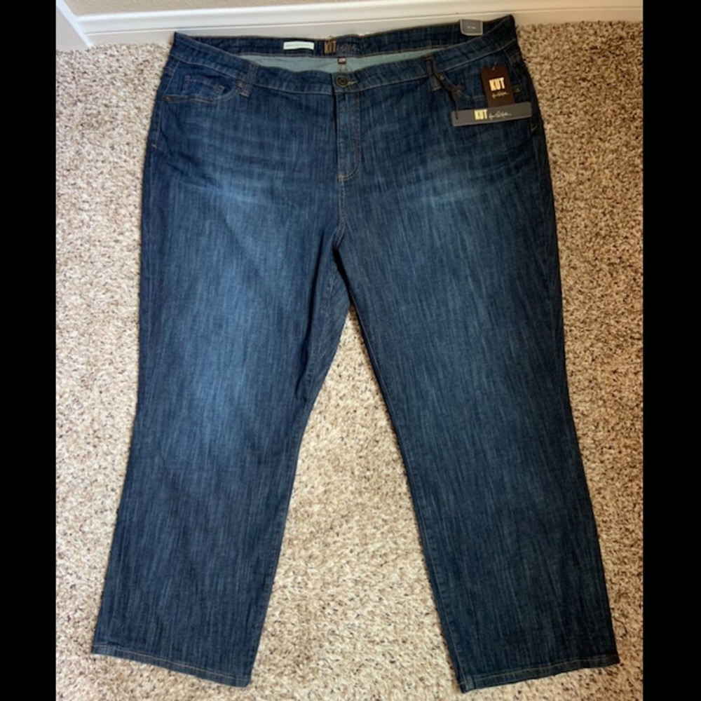 Kut from the Kloth NWT 22w Bardot Cropped Jeans